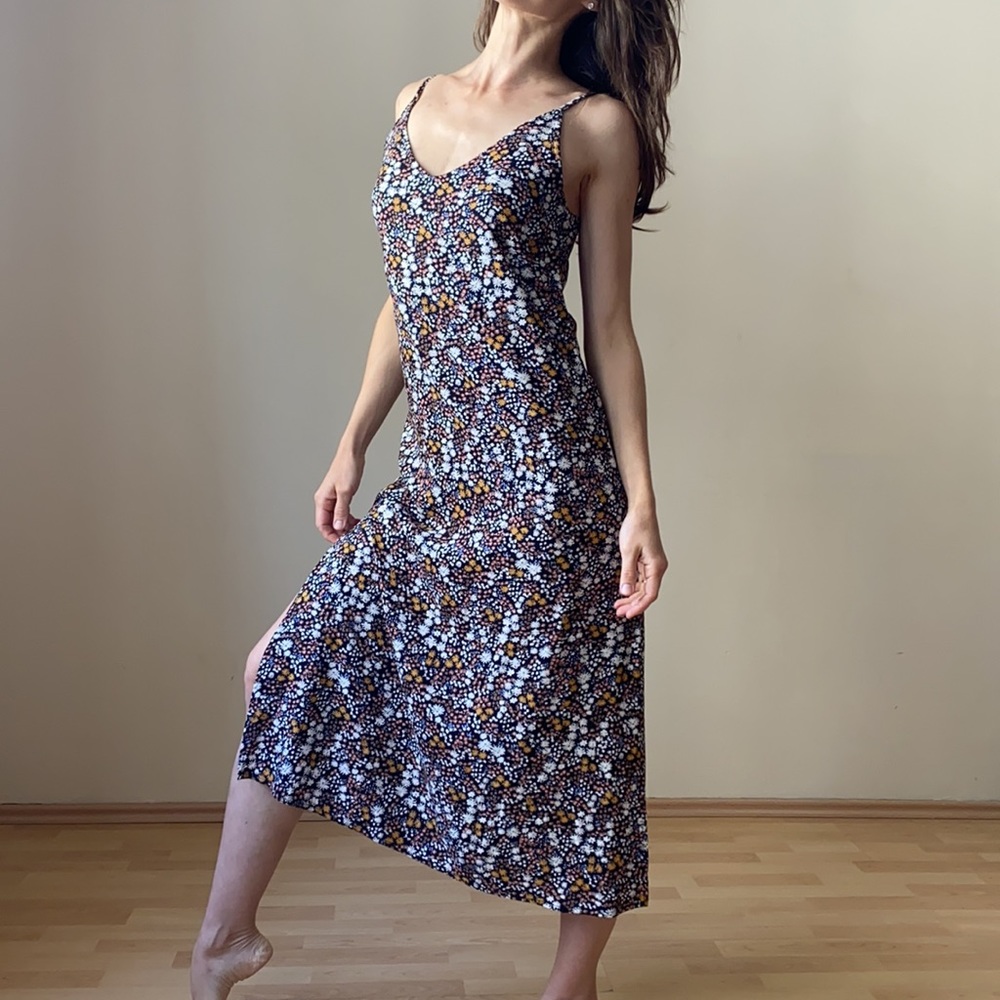 Floral Print Beach Dress